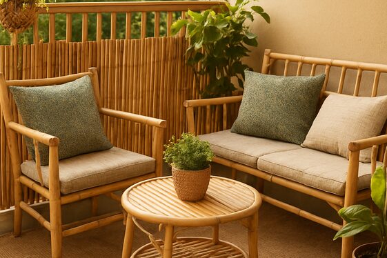 Opt for Eco-Friendly Materials to Keep Your Balcony Green and Clean illustration