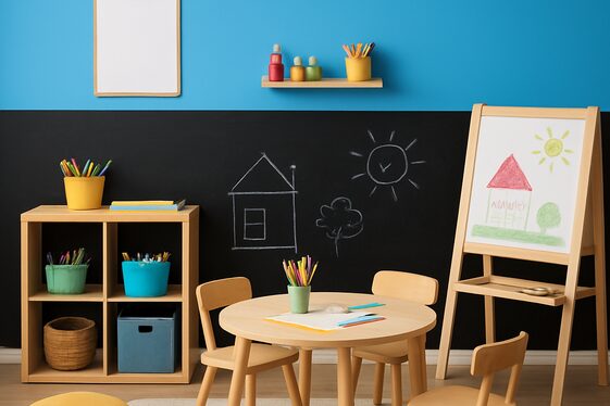 Chalkboard and Color Combo for Functional Fun illustration