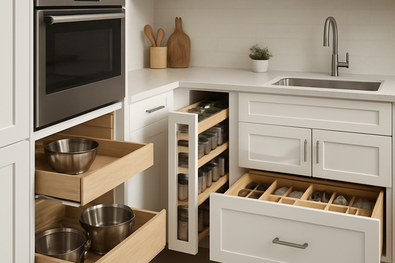Built-In Storage to Keep Clutter Away illustration