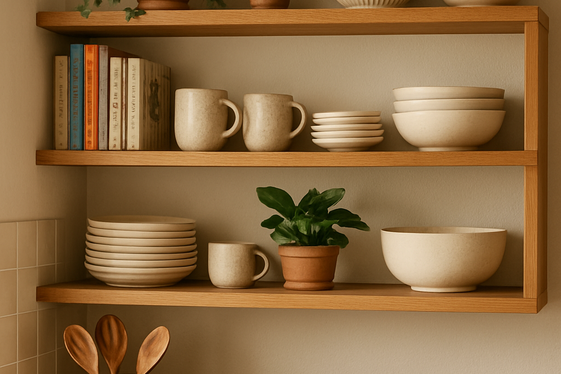 Open Shelving to Show Off Your Favorite Pieces illustration