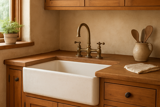 Farmhouse Sink for That Cozy, Inviting Feel illustration