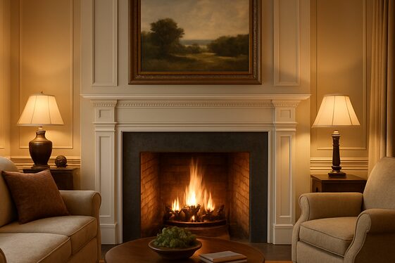 Fireplaces as Cozy Focal Points illustration