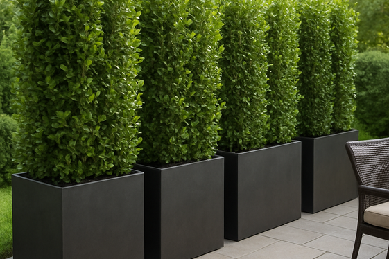 Use Vertical Planters to Screen Your Outdoor Space illustration