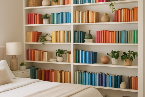 White Bookshelves that Double as Decor Features illustration