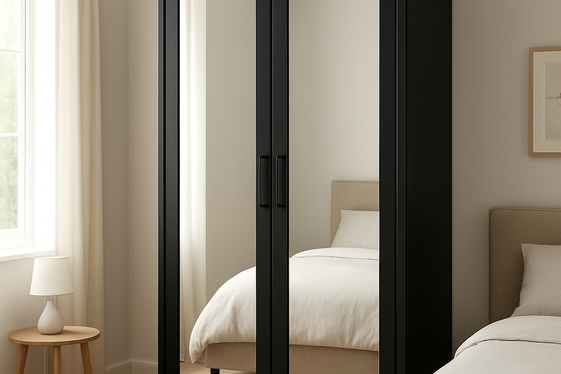 Statement Black Wardrobes for Bold Bedroom Storage illustration