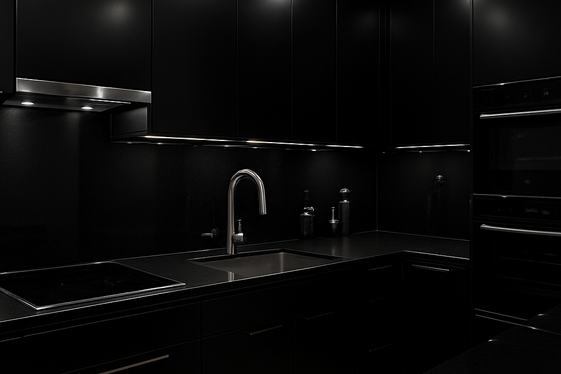 Go All-Black for a Statement Kitchen illustration
