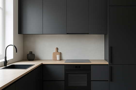 Use Black Appliances to Create a Unified Look illustration