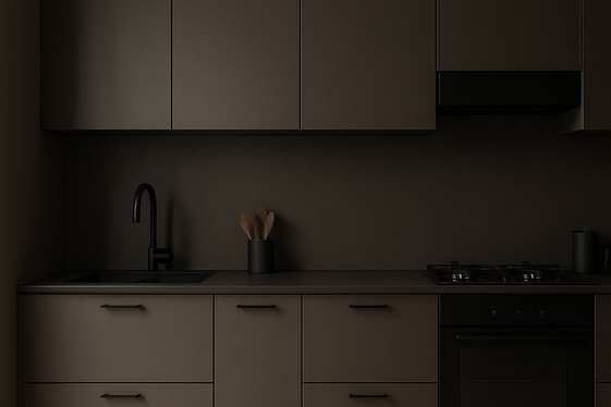 Monochromatic Dark Taupe Kitchens for Subtle Sophistication illustration