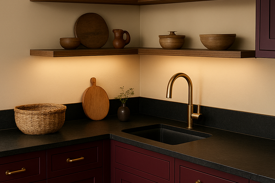 Deep Burgundy Accents for a Bold Color Statement illustration