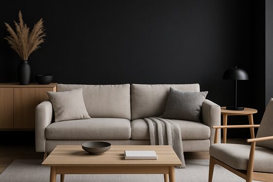 Using Matte Black Walls to Create a Sleek Look illustration