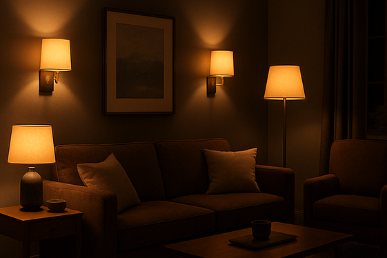 Illuminating Dark Spaces with Ambient Lighting illustration