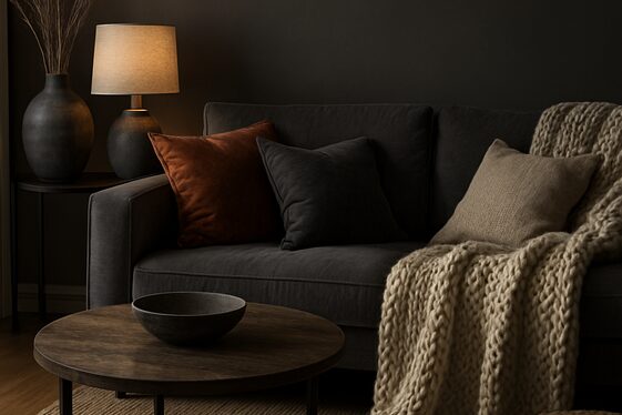 Layering Textures to Soften Dark Interiors illustration