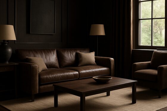 Using Dark Wood Flooring for Richness and Comfort illustration