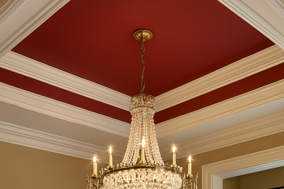 Layered Ceiling Molding for Visual Interest illustration