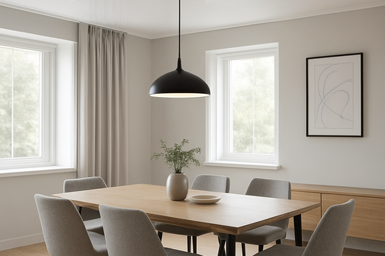 Reflective Glossy Ceilings to Brighten the Room illustration