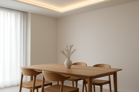 Sleek Minimalist Ceilings with Hidden Lighting illustration