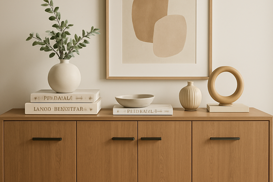 Stacking Coffee Table Books as Decorative Accents illustration