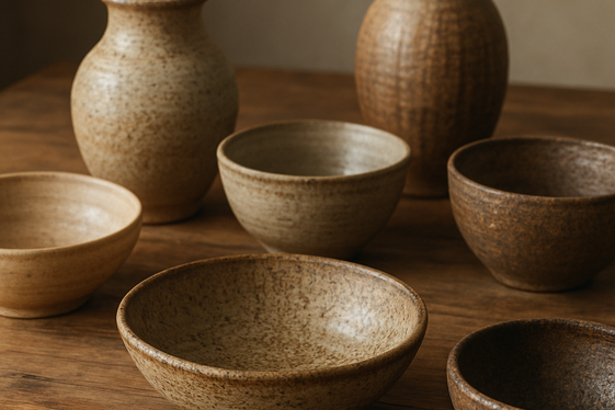 Incorporate Handmade Pottery for Unique Charm illustration