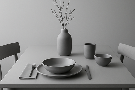 Minimalist Monochrome Style for Modern Homes illustration