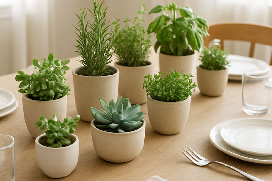 Add Greenery for a Fresh and Calm Vibe illustration