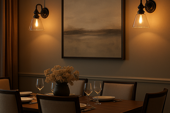 Use Wall-Mounted Lighting Fixtures as Decor illustration