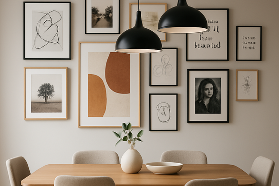 Create a Stylish Gallery Wall illustration