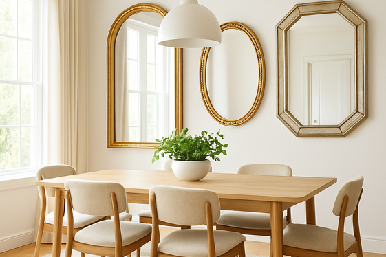 Add Decorative Mirrors for Space and Light illustration