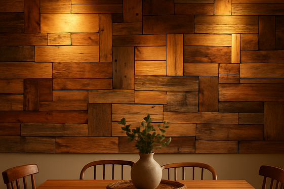 Include Natural Elements with Wood Wall Art illustration