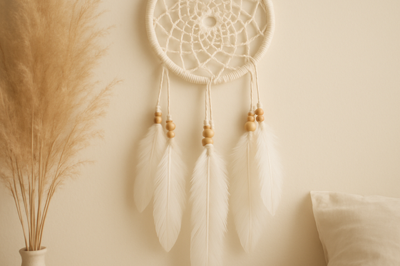 Macramé Dream Catchers for Peaceful Vibes illustration