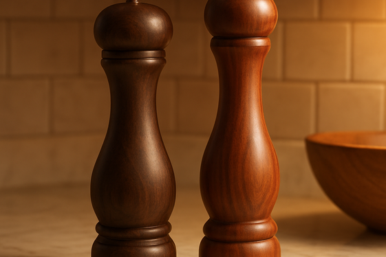 Statement Salt and Pepper Mills illustration