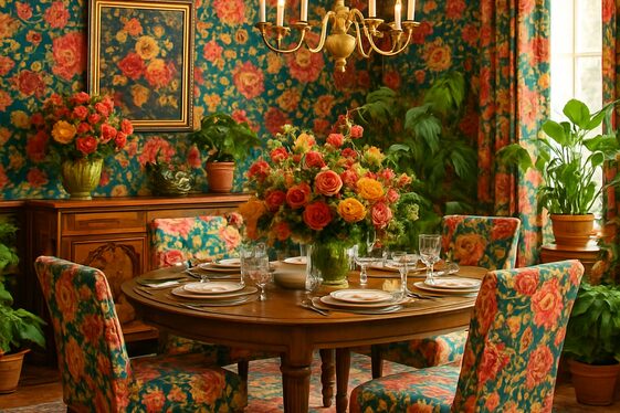 Add Floral Prints and Botanical Elements Generously illustration