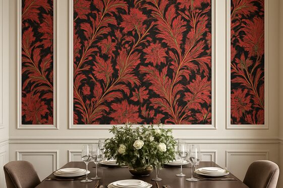 Create a Feature Wall with Artistic Molding illustration