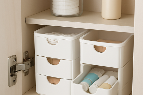Incorporate Small Drawer Units for Tiny Items illustration