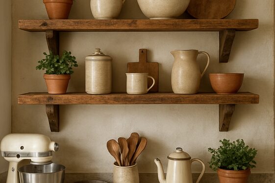 Reclaimed Wood Shelves for Eco-Friendly Style illustration