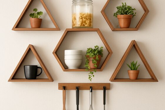 Geometric Shelf Patterns for Visual Interest illustration