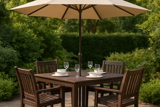 Set Up a Dining Area for Al Fresco Meals illustration