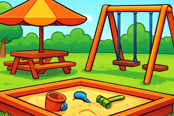 Create a Kids’ Outdoor Play Zone illustration