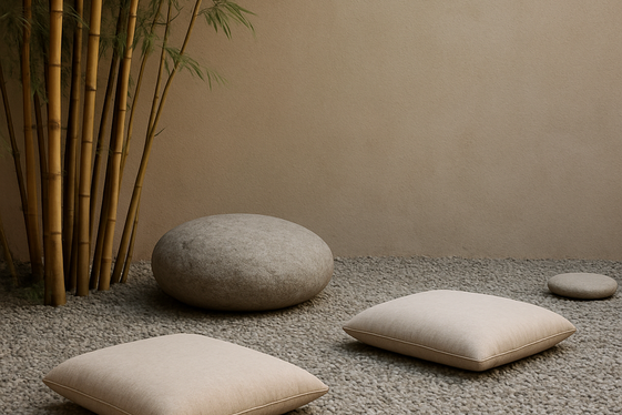 Design a Zen-Inspired Meditation Space illustration