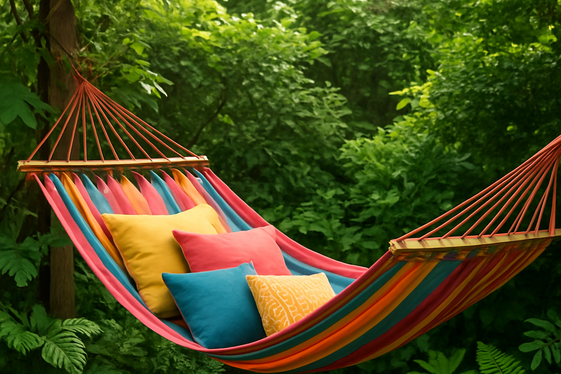 Design a Relaxing Hammock Corner illustration