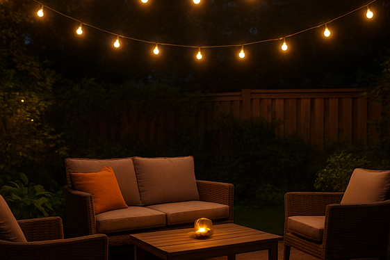 Add String Lights for Ambiance illustration