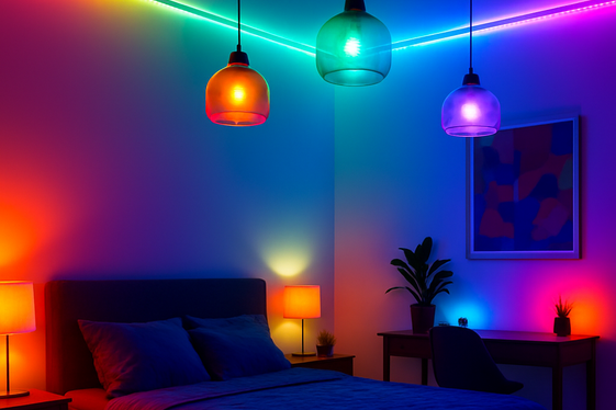 Creative Rainbow Lighting Ideas for Ambiance illustration