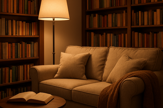 Create a Reading Nook for Two illustration