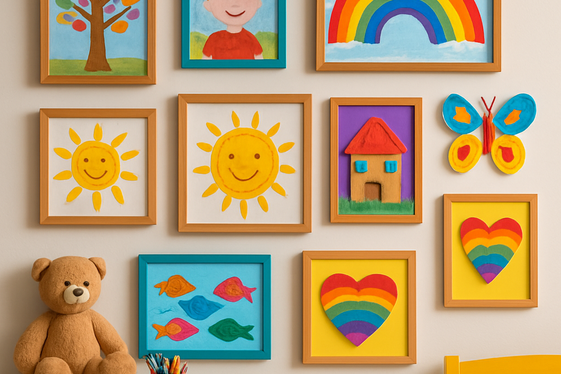 DIY Wall Art Fun illustration