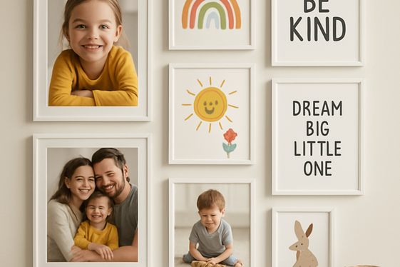Personalized Gallery Wall illustration