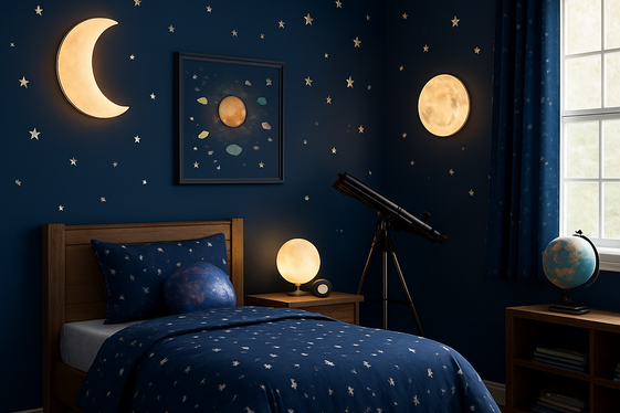 Space Explorer's Galaxy Room illustration