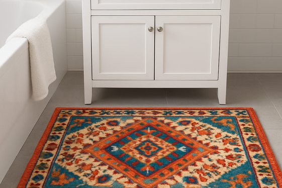 Add a Statement Rug for Texture and Comfort illustration