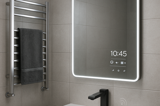Invest in Smart Bathroom Technology illustration