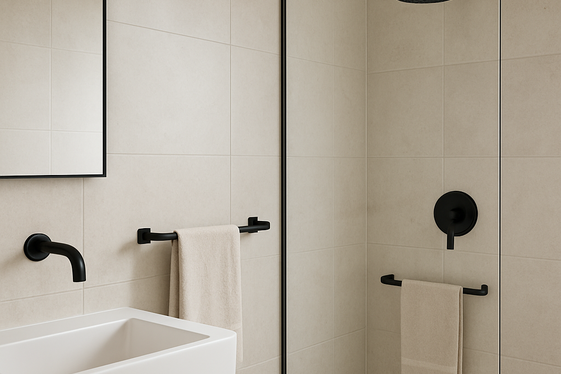 Switch to Minimalist, Clean-Lined Fixtures illustration
