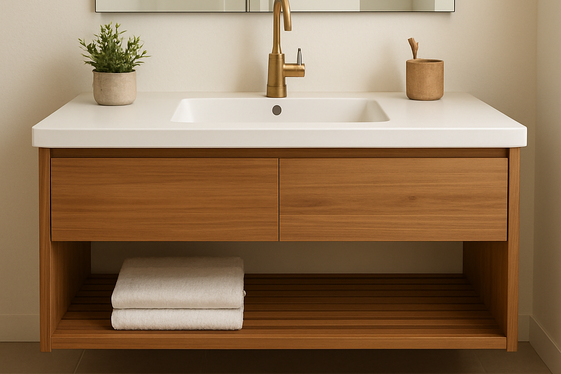 Add Warmth with Wooden Accents illustration