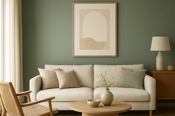 Sage Green Accent Walls for a Subtle Sophistication illustration